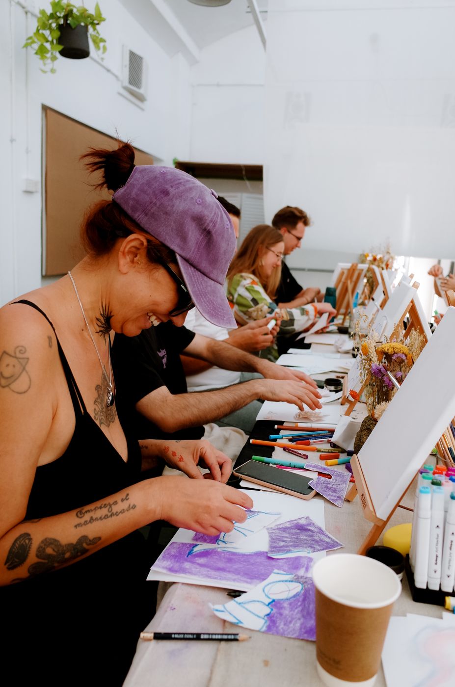 Fluere tea ceremony & painting workshop