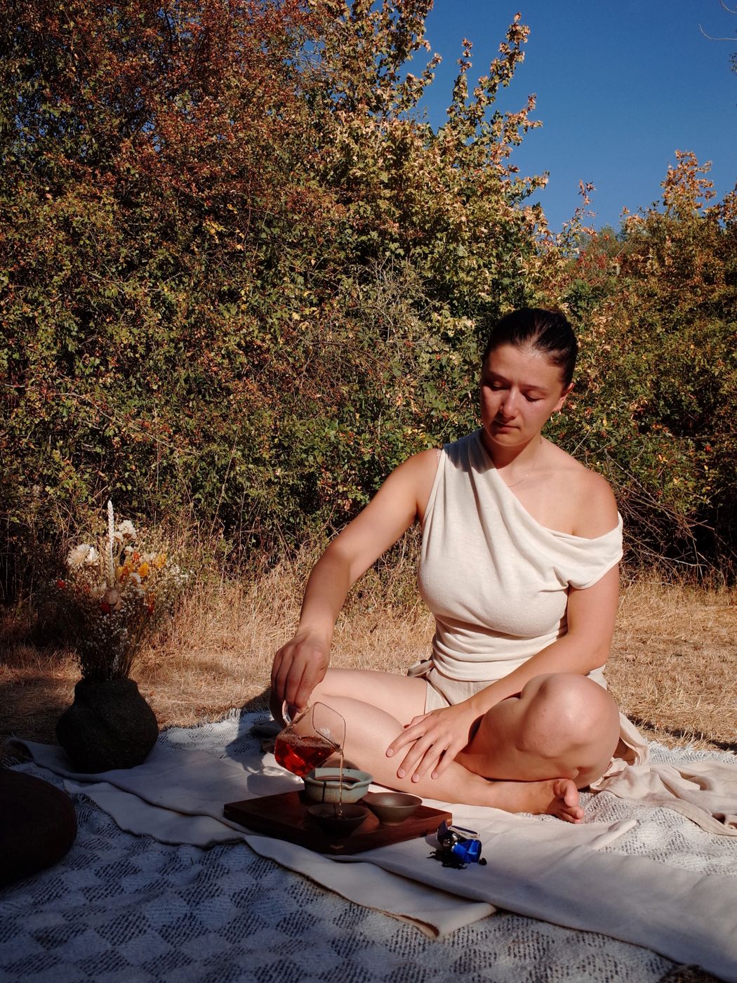Fluere tea ceremony & painting workshop