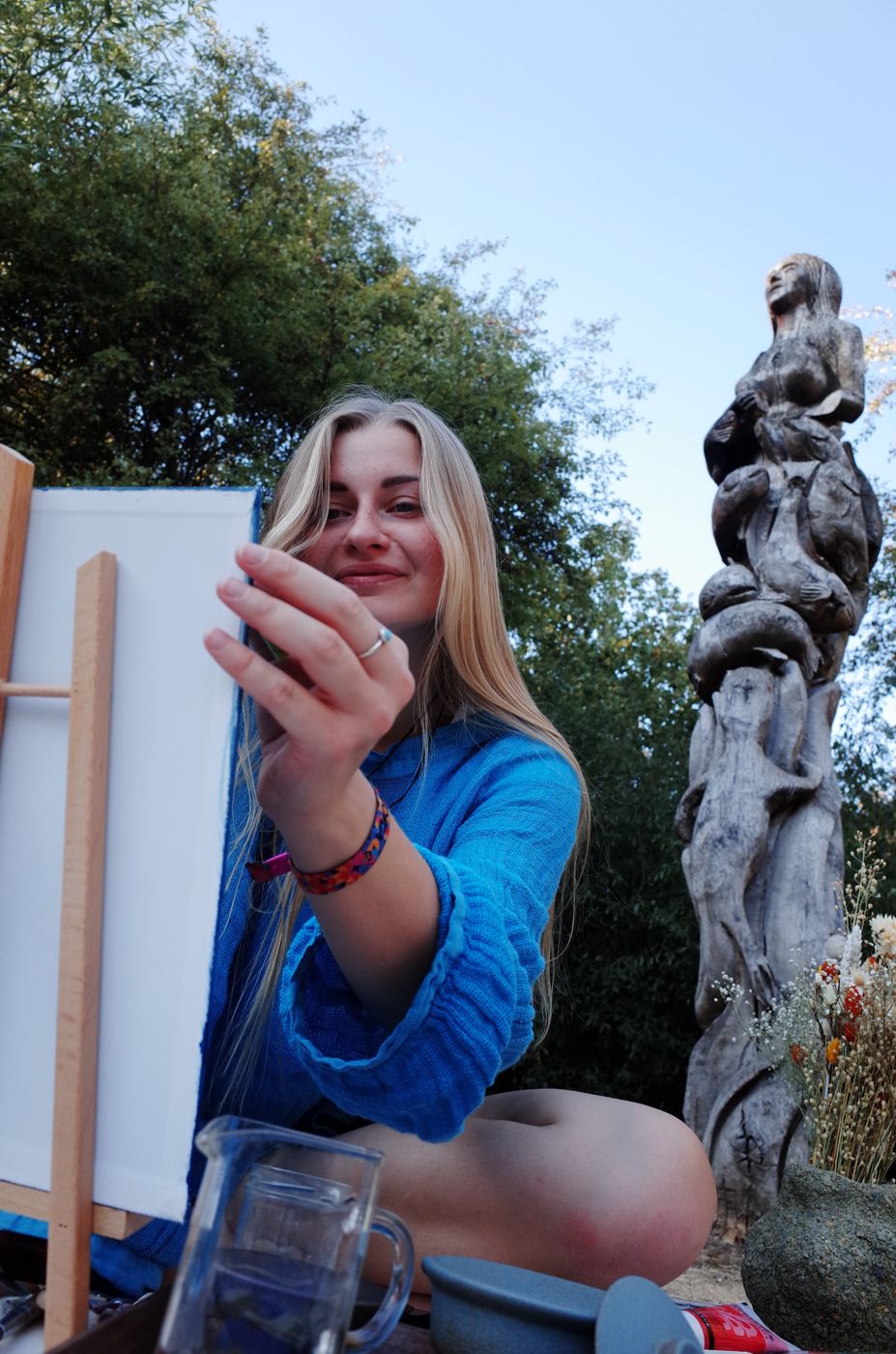 Fluere tea ceremony & painting workshop