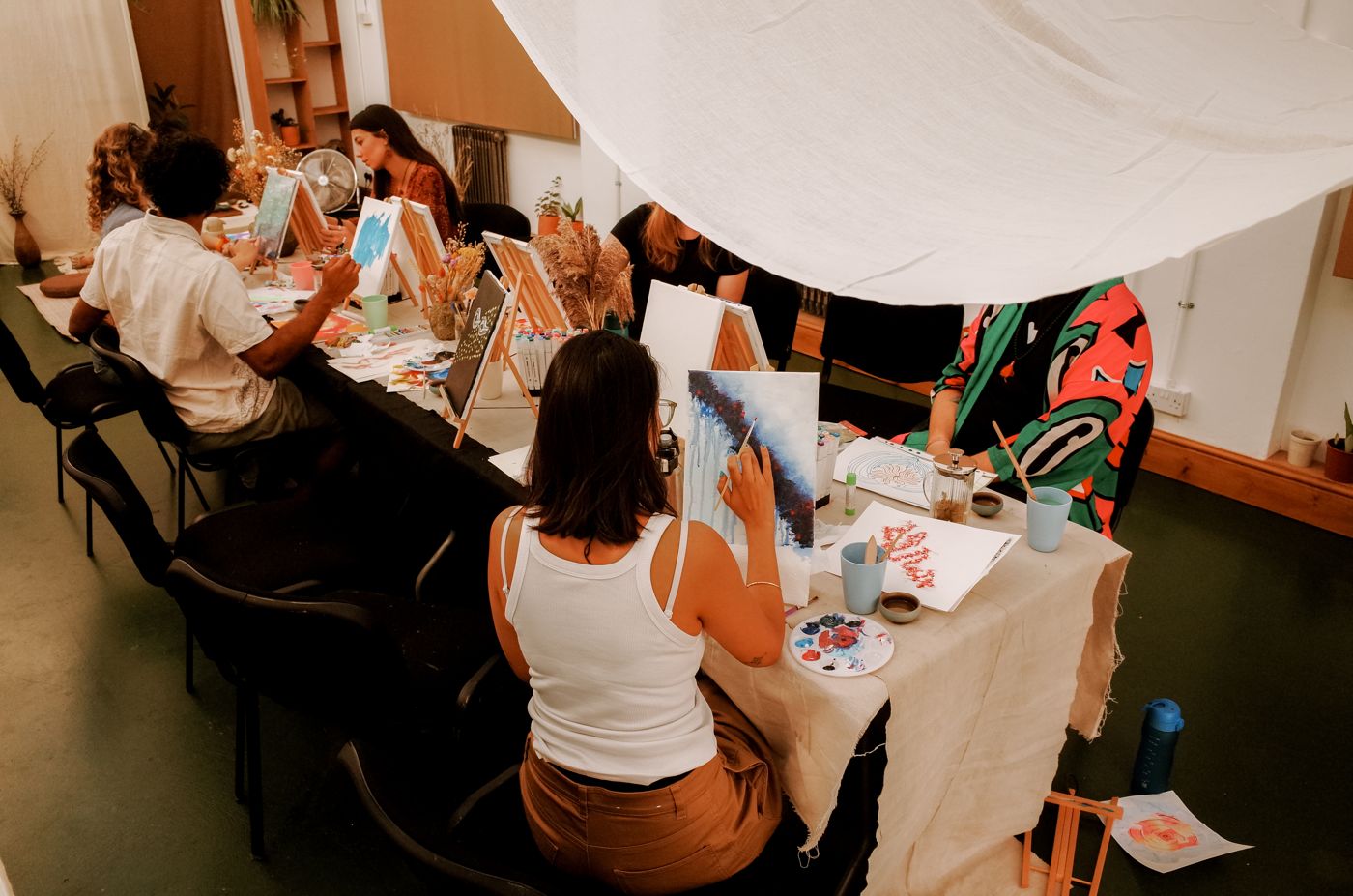 Fluere tea ceremony & painting workshop
