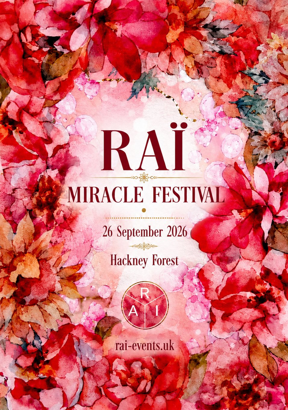 RAÏ Miracle Festival — September 2026, Hackney Forest